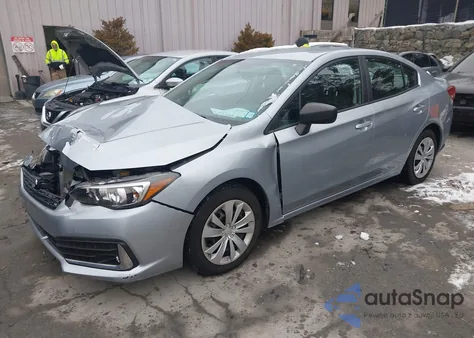 2022 Subaru Impreza Base из США, поврежденный, VIN 4S3GKAB60N3607893